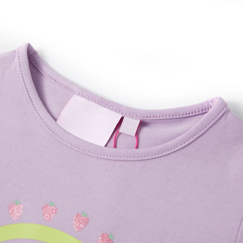 Kindershirt 140 lila