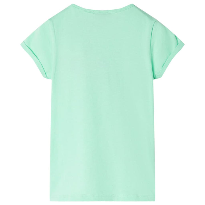 Kindershirt 104 felgroen