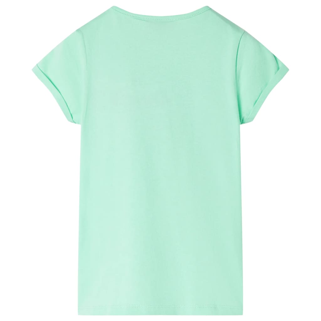 Kindershirt 140 felgroen