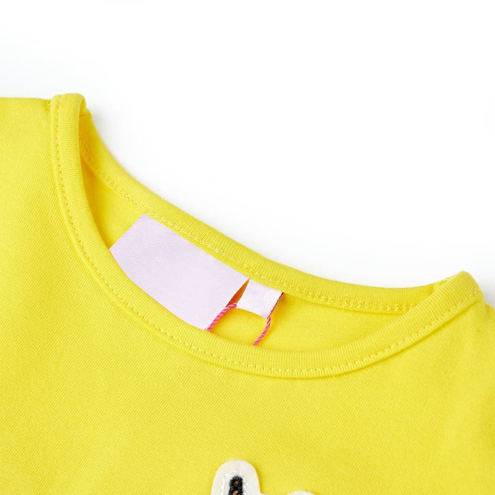 Kindershirt 116 felgeel