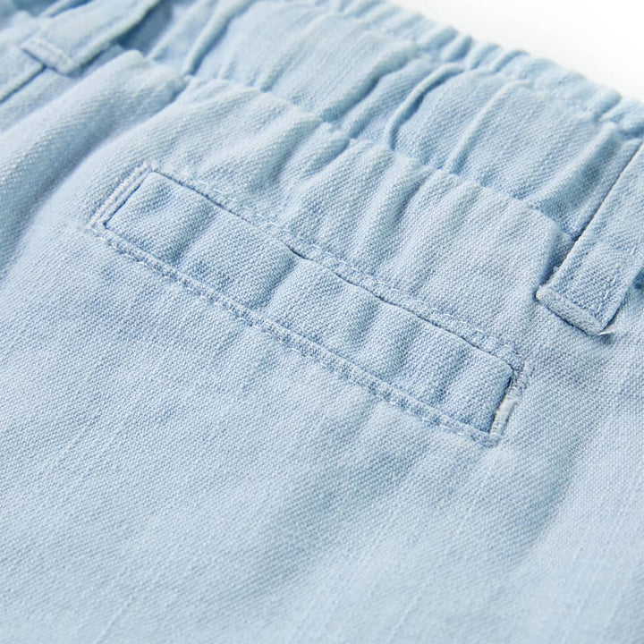 Kinderbroek 92 zachtdenimblauw