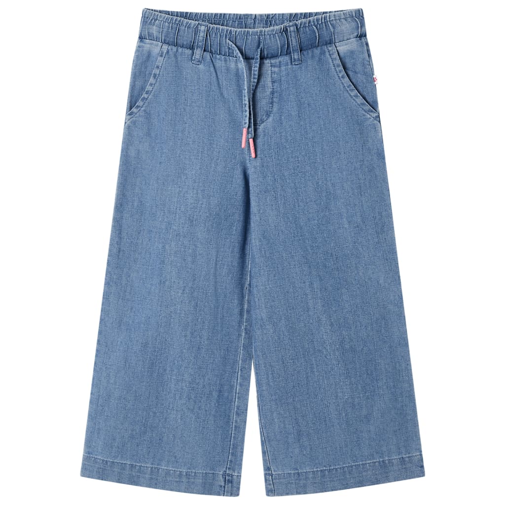 Kinderbroek 116 denimblauw