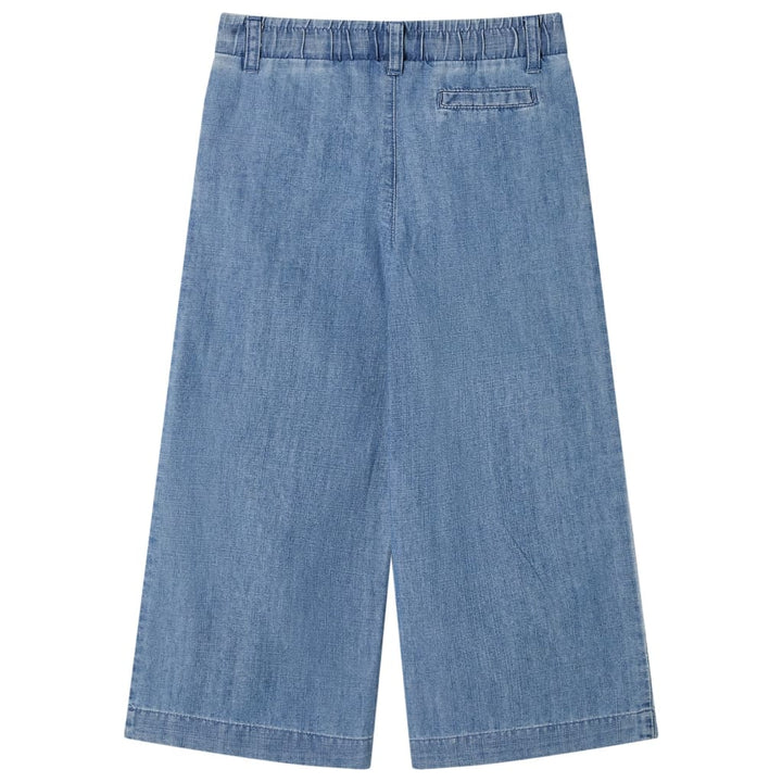 Kinderbroek 116 denimblauw