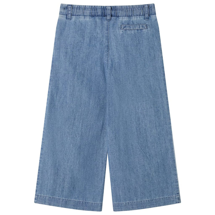 Kinderbroek 140 denimblauw