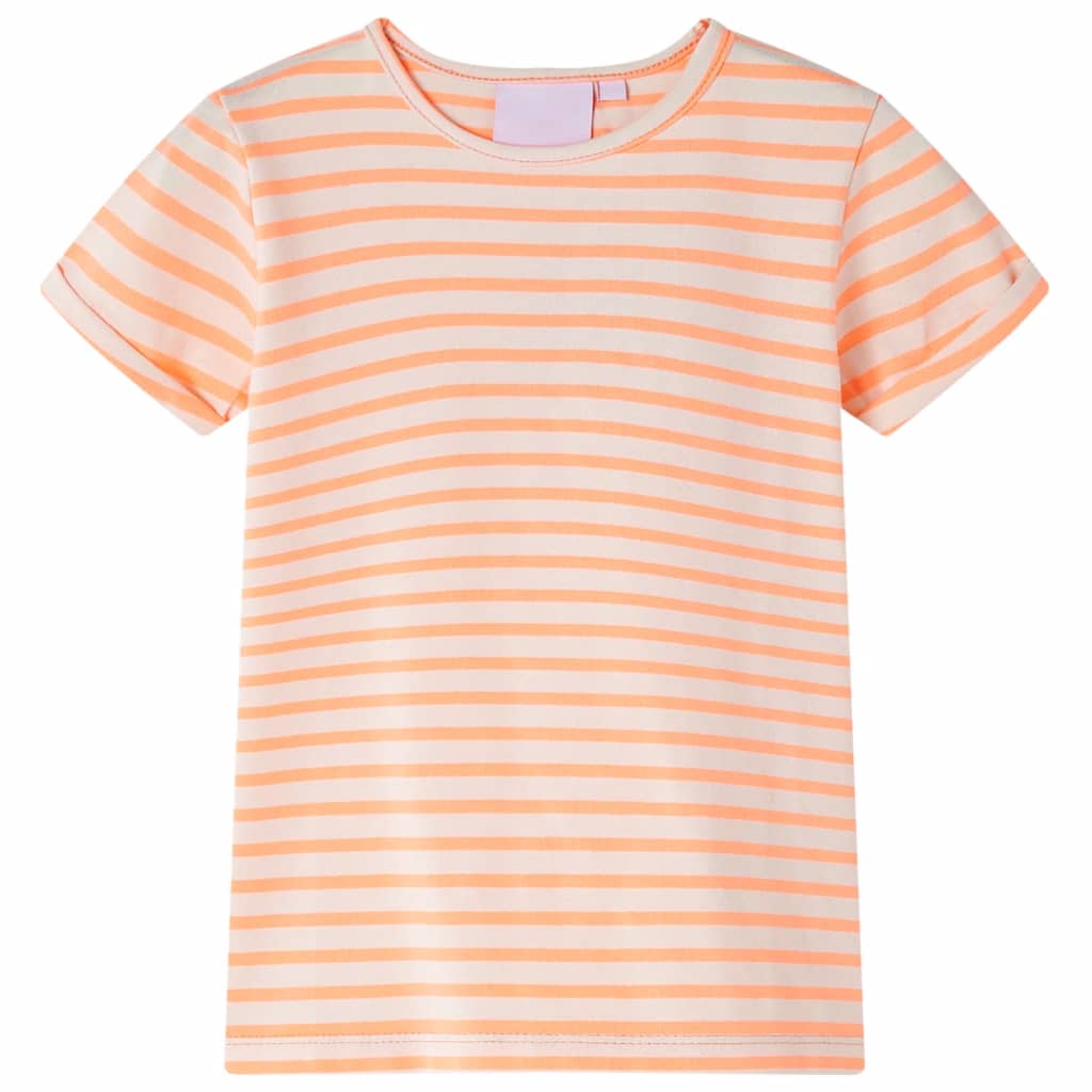 Kindershirt 92 neonoranje