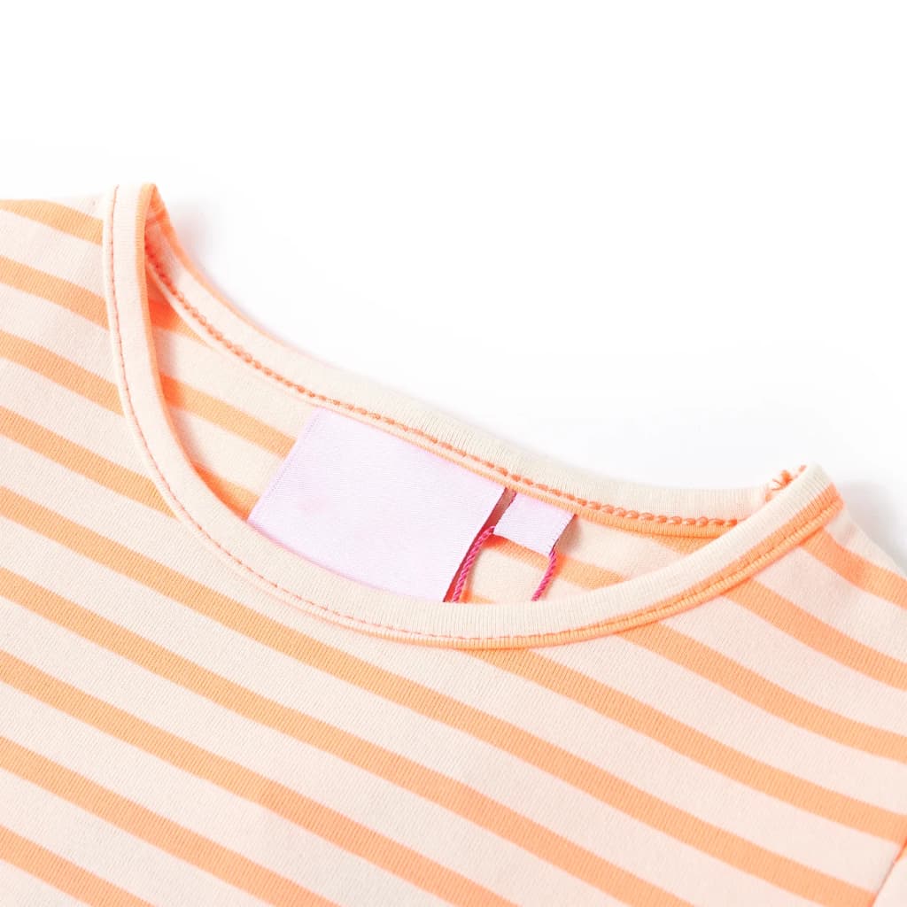 Kindershirt 92 neonoranje