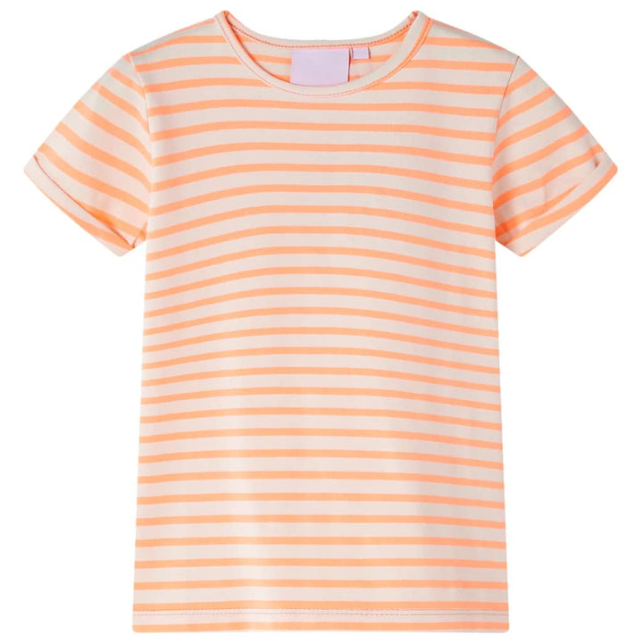 Kindershirt 104 neonoranje