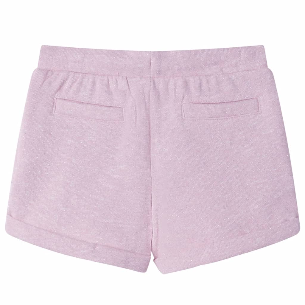 Kindershorts met trekkoord 92 gemengd lila