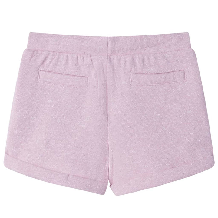 Kindershorts met trekkoord 140 gemengd lila