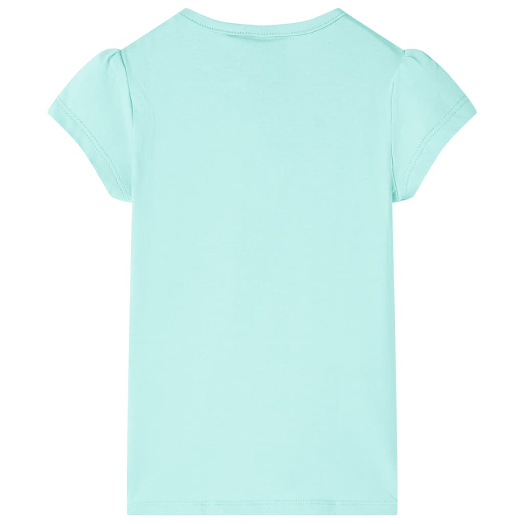 Kindershirt 140 lichtmint