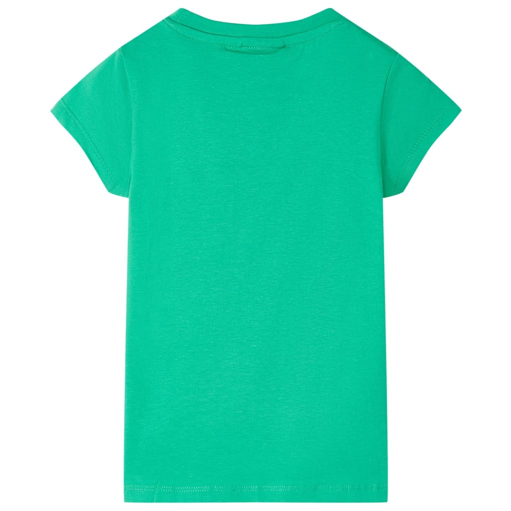 Kindershirt 92 groen