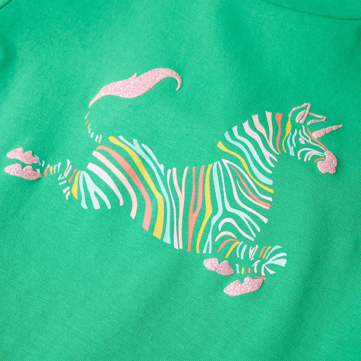 Kindershirt 92 groen