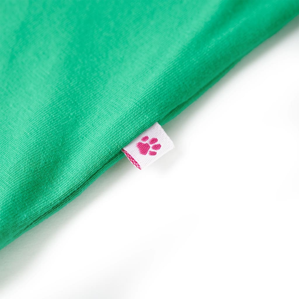 Kindershirt 116 groen