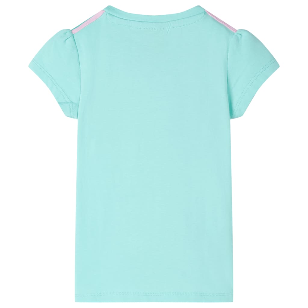 Kindershirt 92 lichtmint