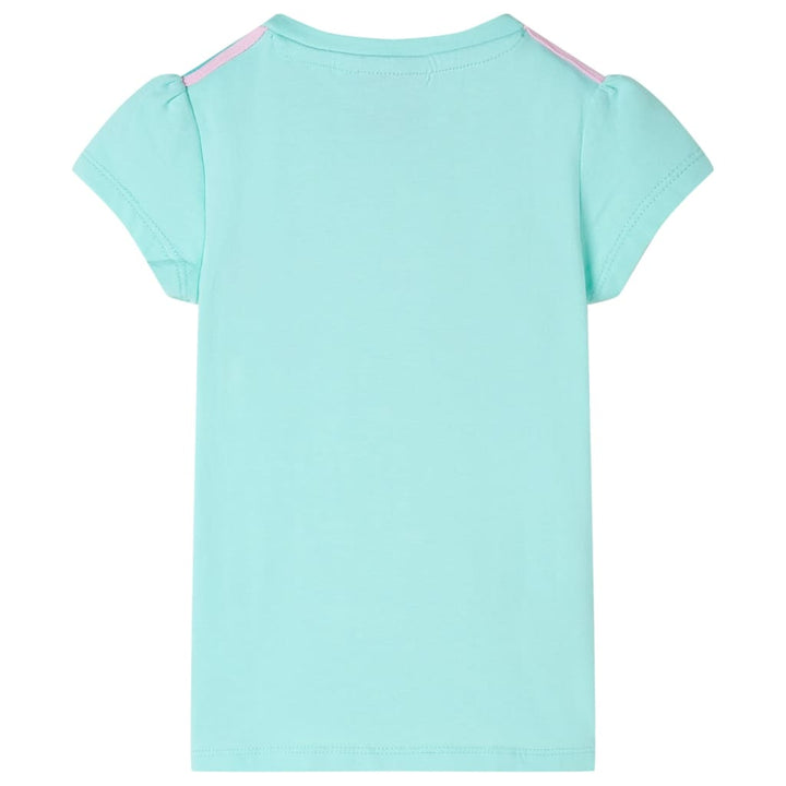 Kindershirt 116 lichtmint