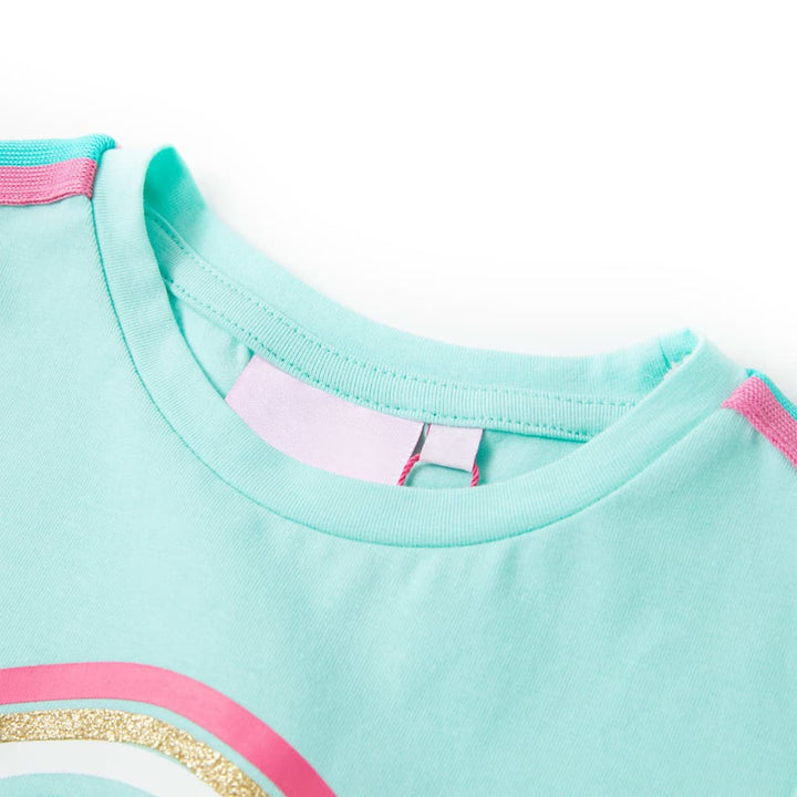 Kindershirt 116 lichtmint