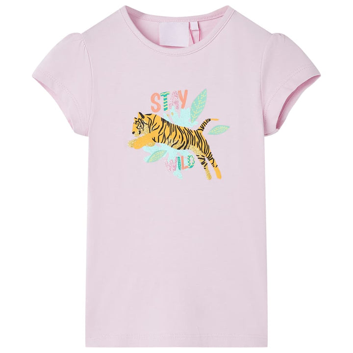 Kindershirt 92 lila