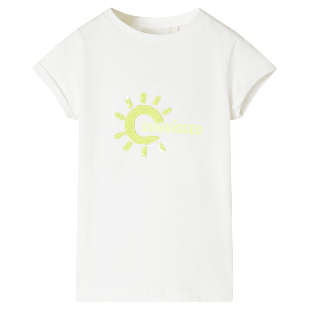 Kindershirt 104 ecru