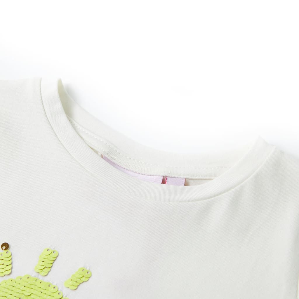 Kindershirt 104 ecru