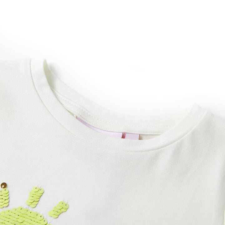 Kindershirt 104 ecru