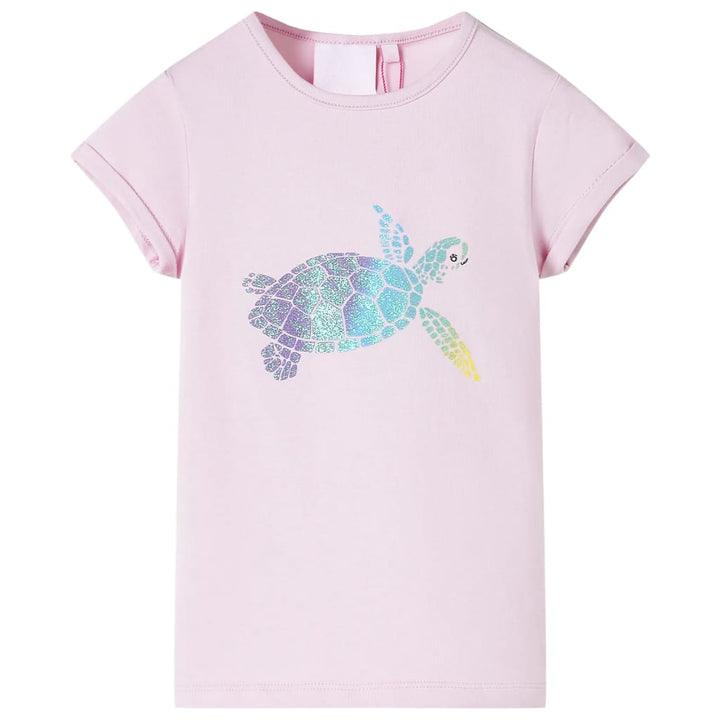 Kindershirt 104 lila