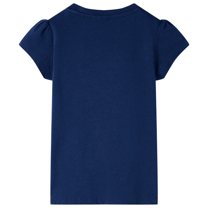 Kindershirt 104 marineblauw