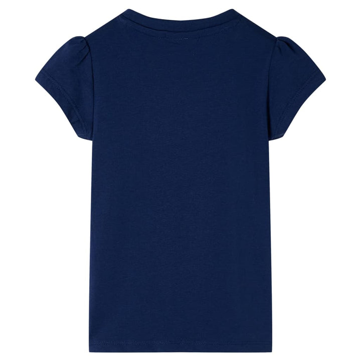 Kindershirt 104 marineblauw