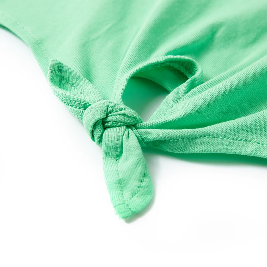 Kindershirt 104 lichtgroen