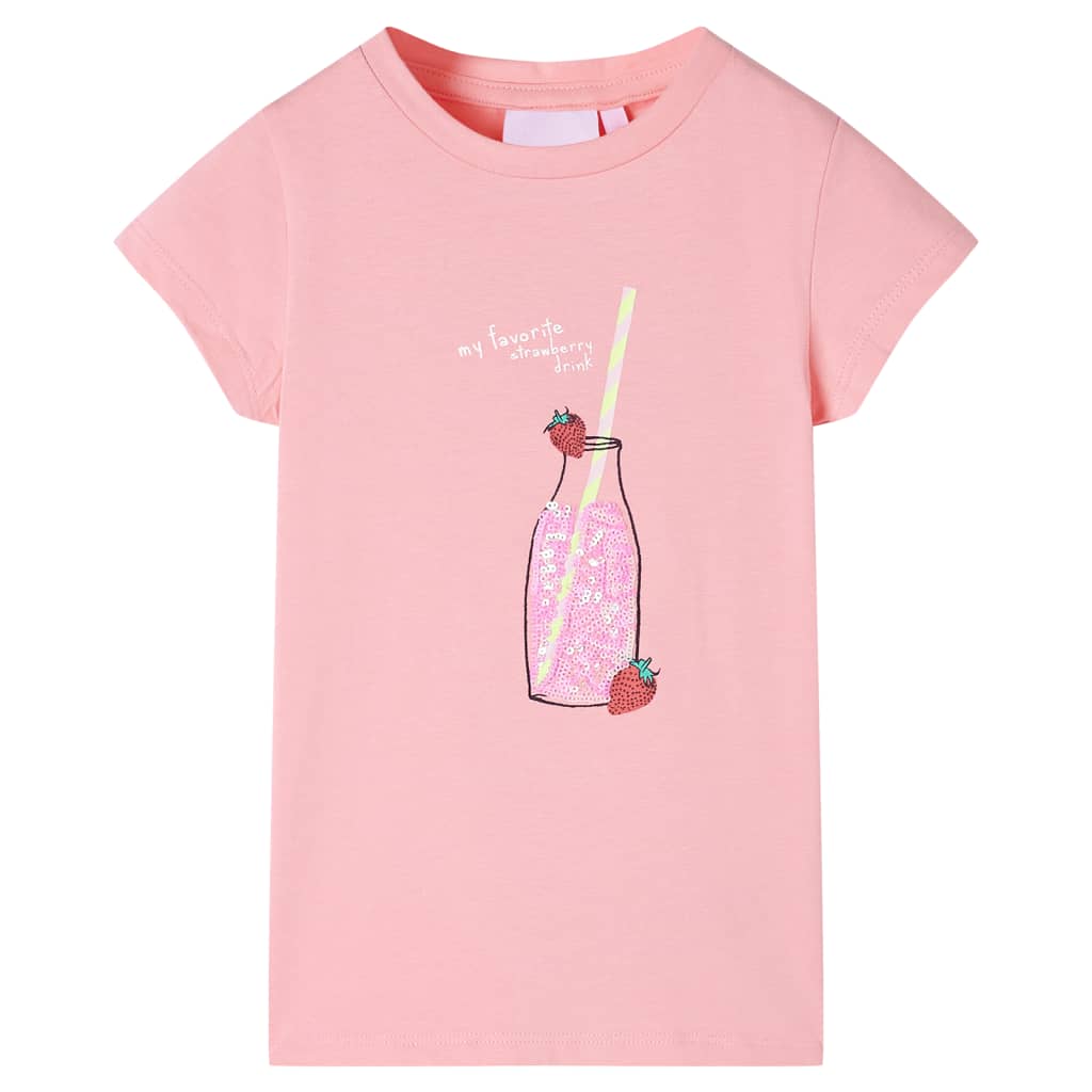 Kindershirt 104 roze