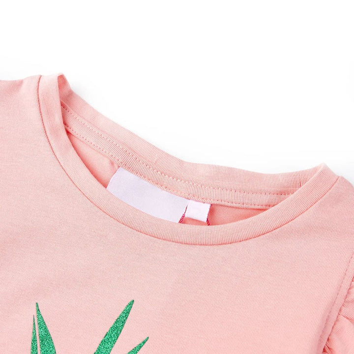 Kindershirt 116 roze