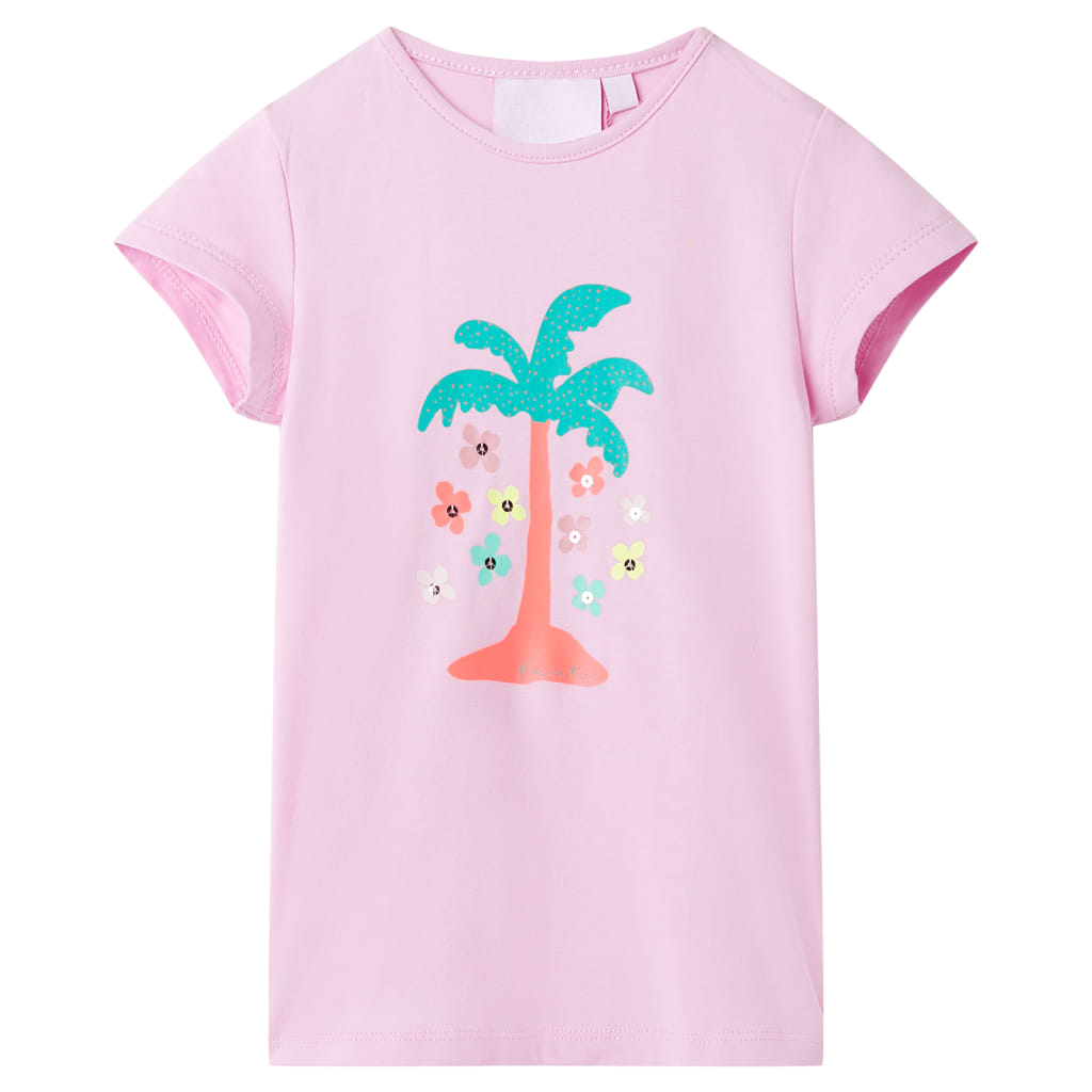 Kindershirt 104 lila