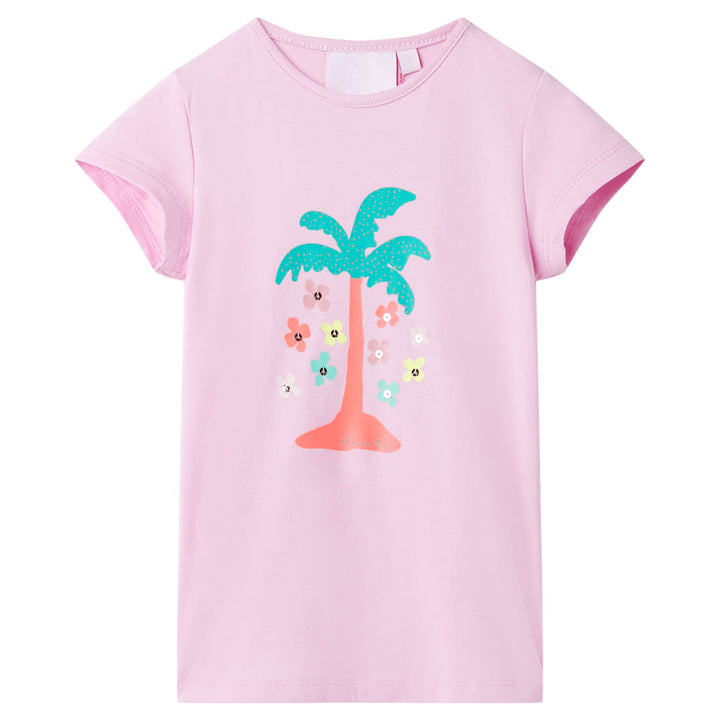 Kindershirt 104 lila