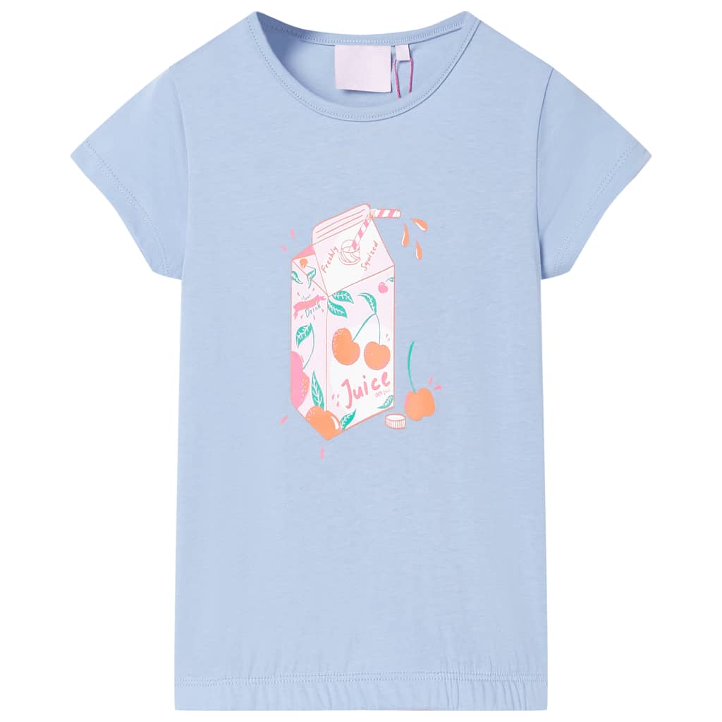 Kindershirt 92 blauw