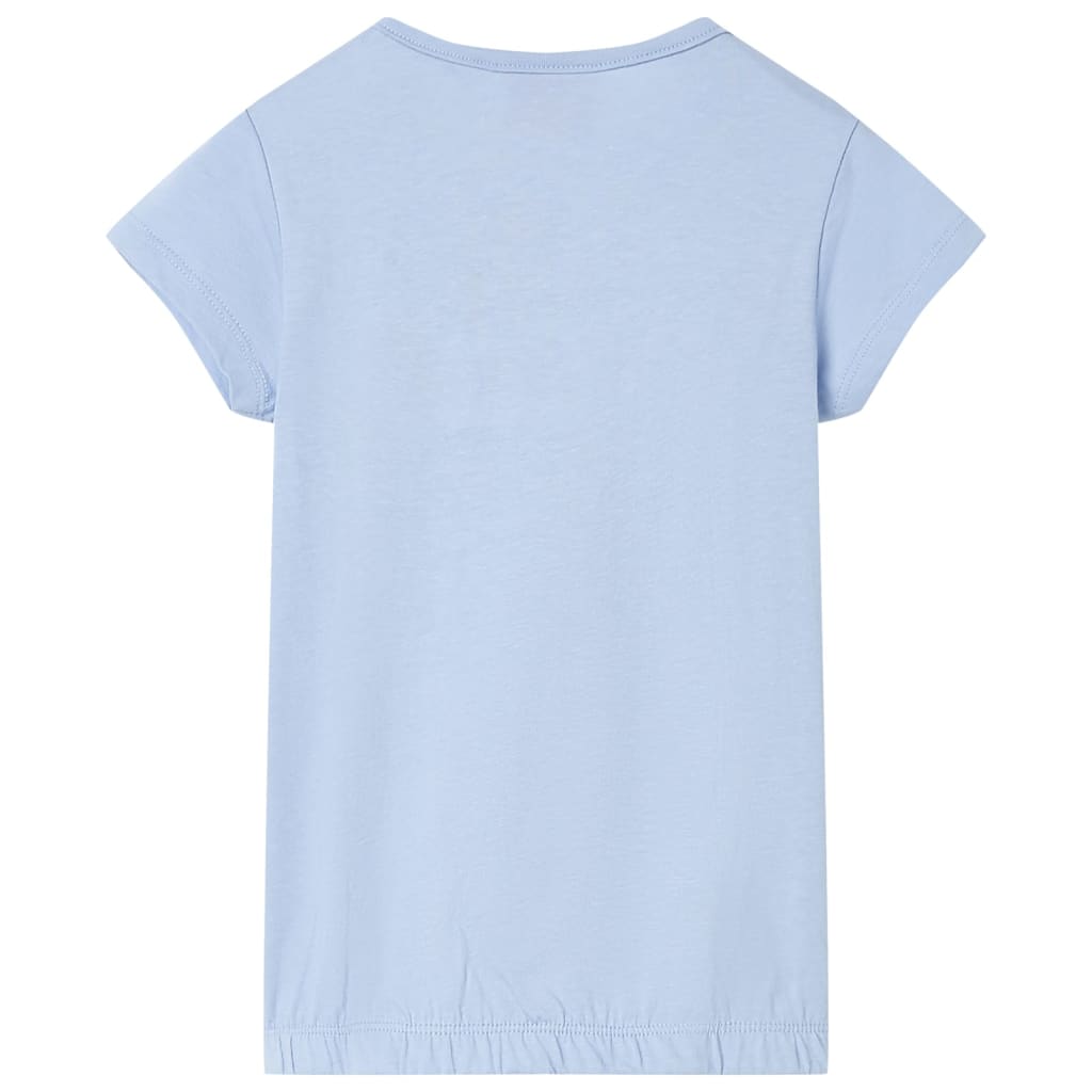 Kindershirt 92 blauw