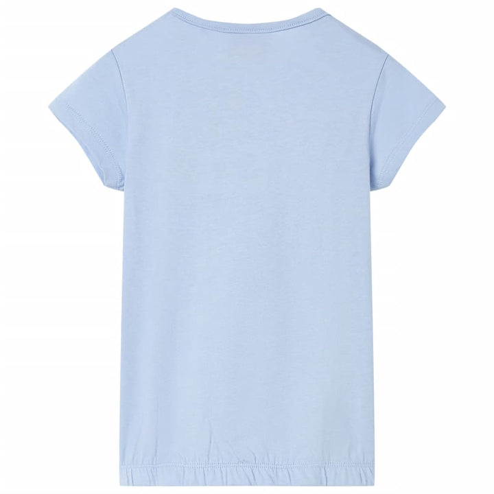 Kindershirt 116 blauw