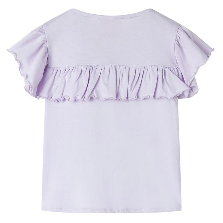 Kindershirt 104 lila