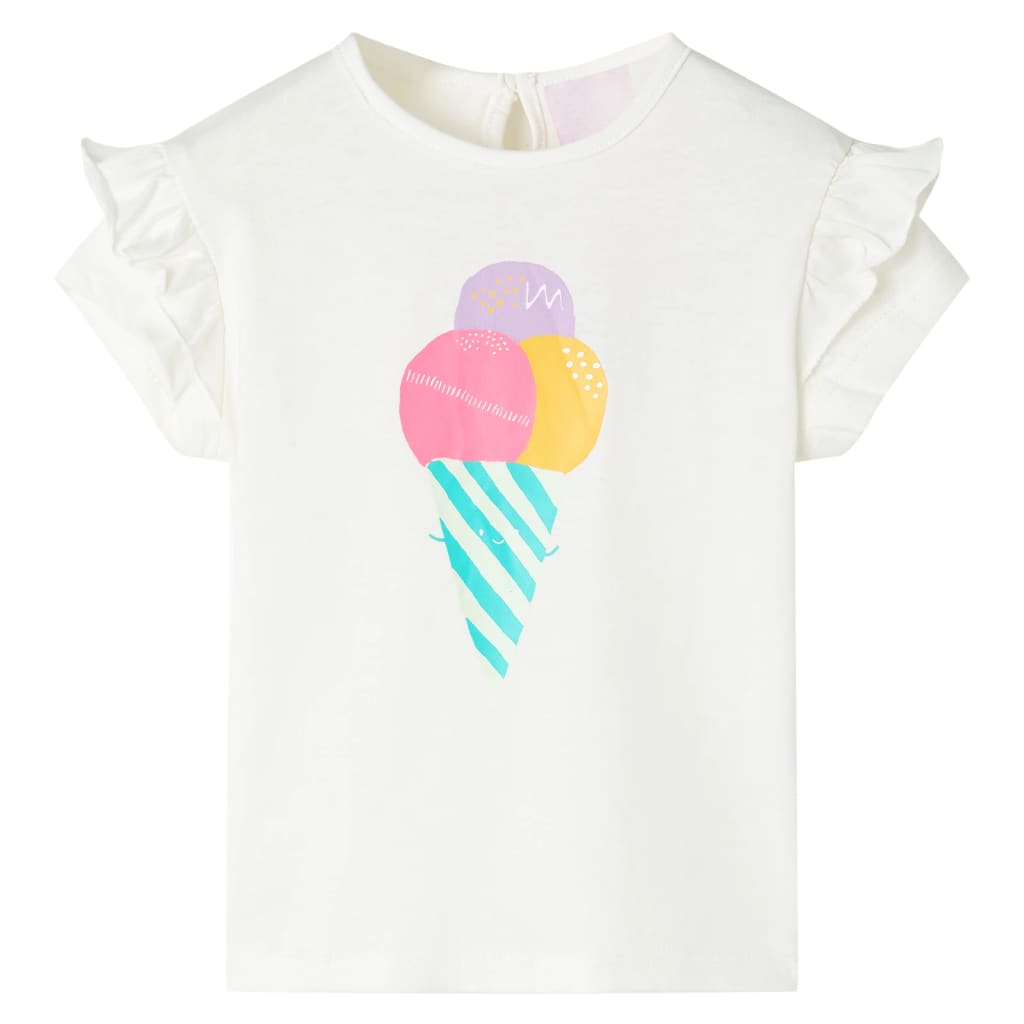 Kindershirt 92 ecru