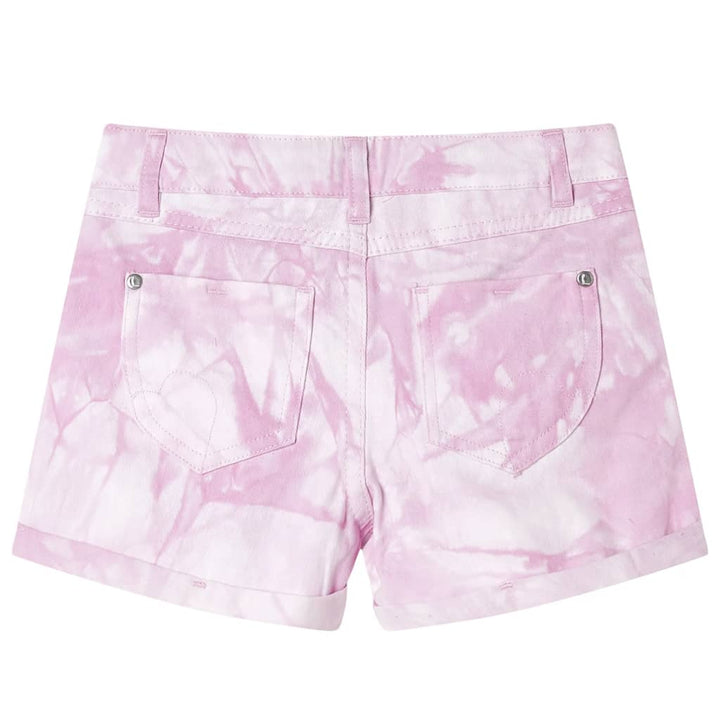 Kindershorts 128 roze