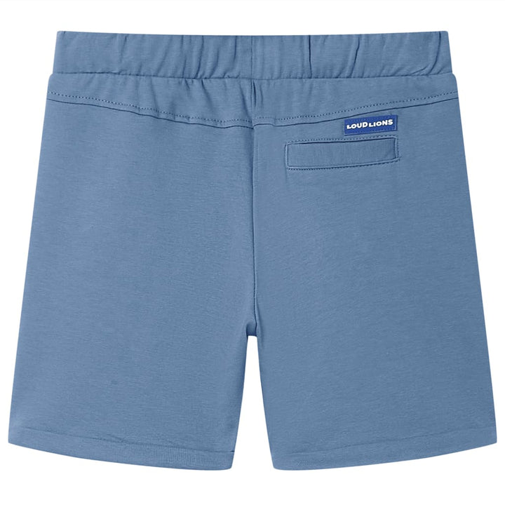 Kindershorts met trekkoord 92 donkerblauw