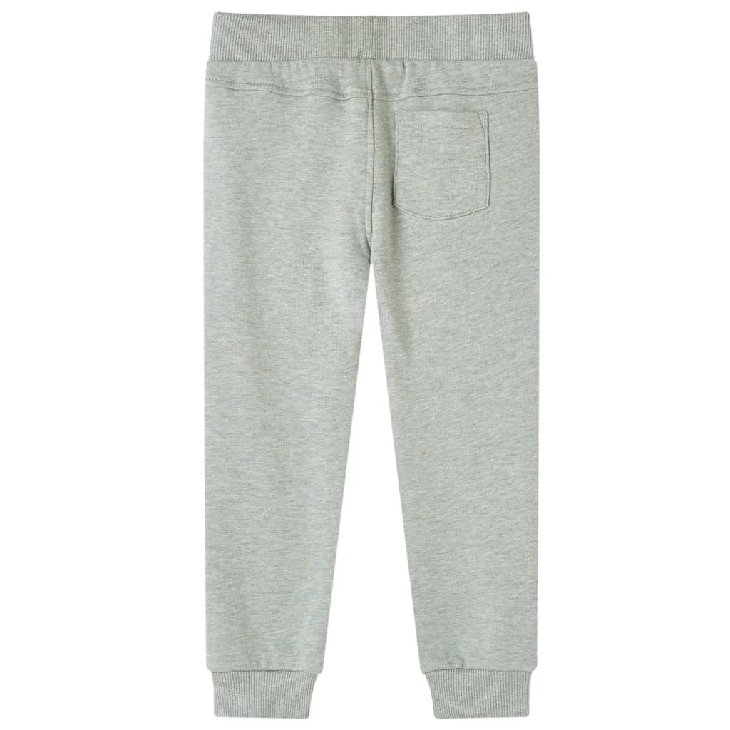 Kinderjoggingbroek 92 lichtkaki