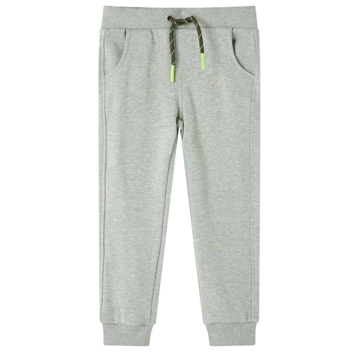 Kinderjoggingbroek 104 lichtkaki