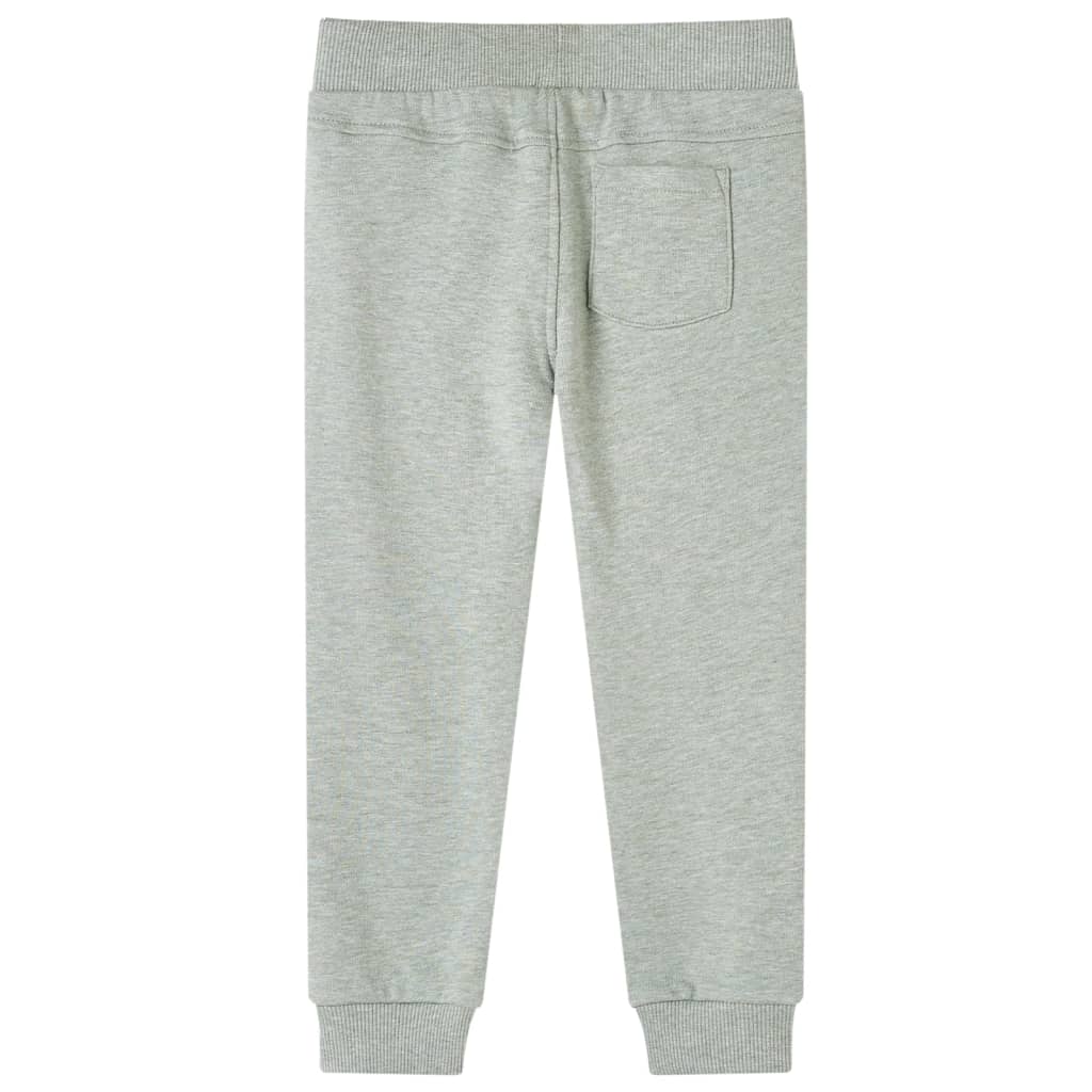 Kinderjoggingbroek 104 lichtkaki