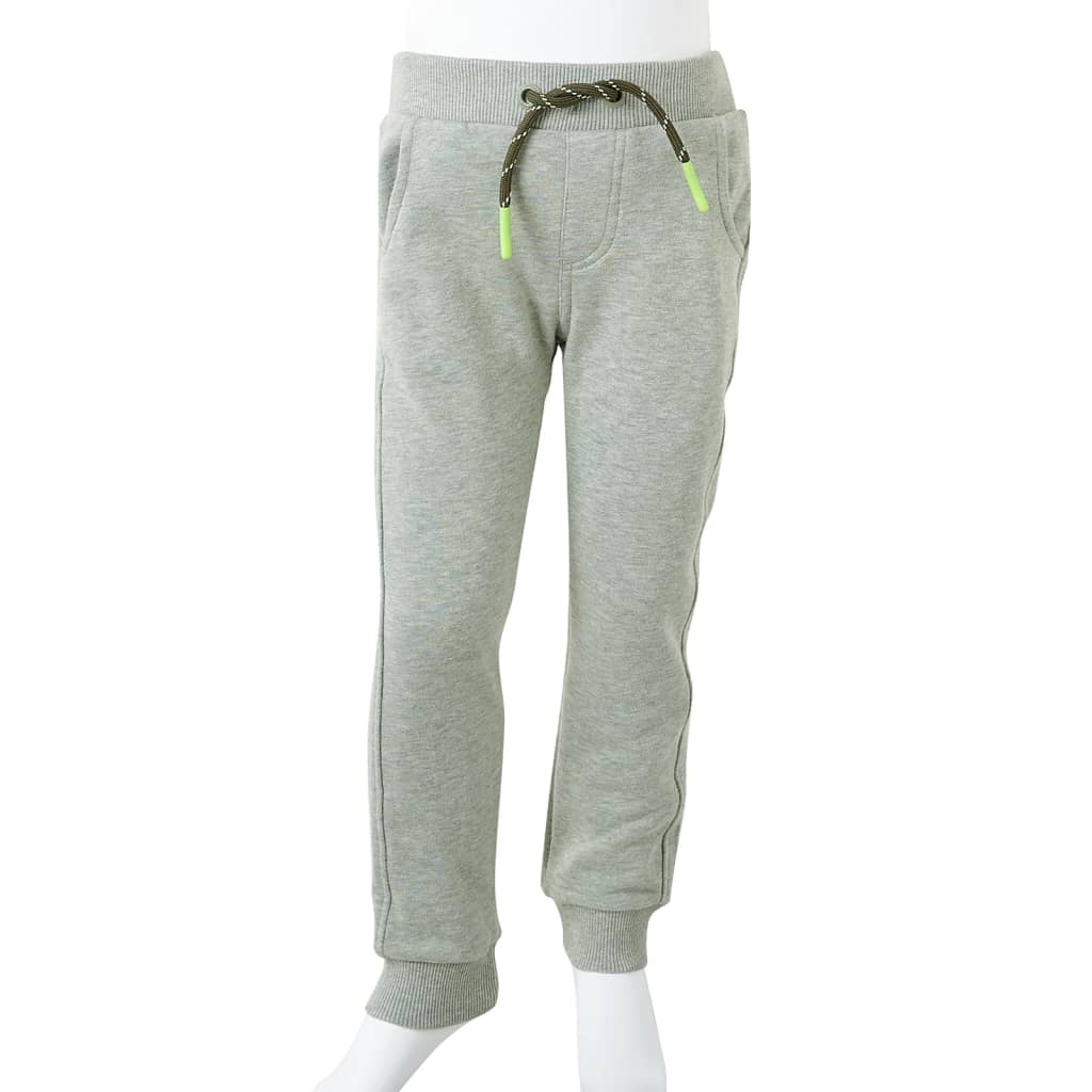 Kinderjoggingbroek 104 lichtkaki