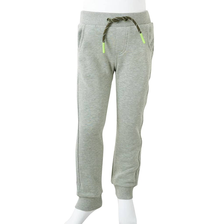 Kinderjoggingbroek 116 lichtkaki