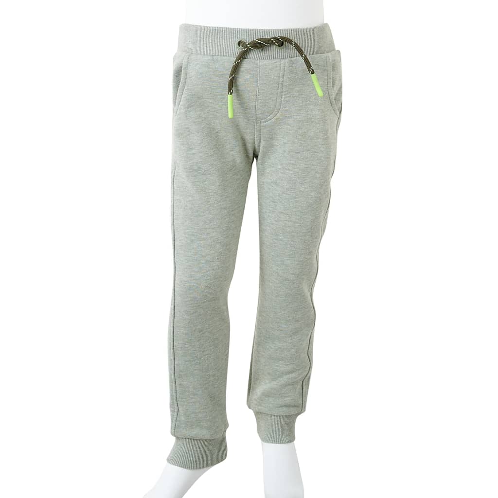 Kinderjoggingbroek 128 lichtkaki