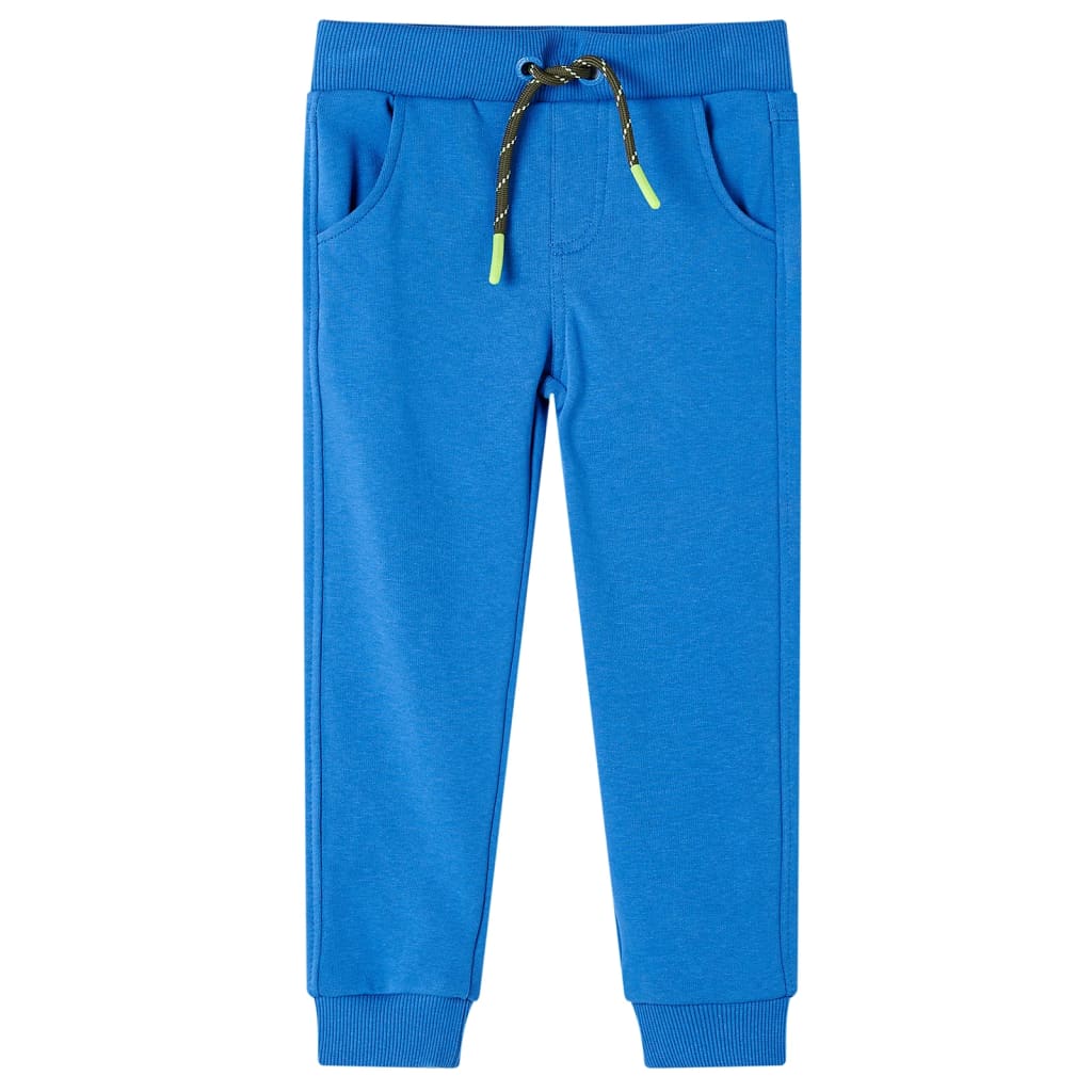 Kinderjoggingbroek 92 blauw