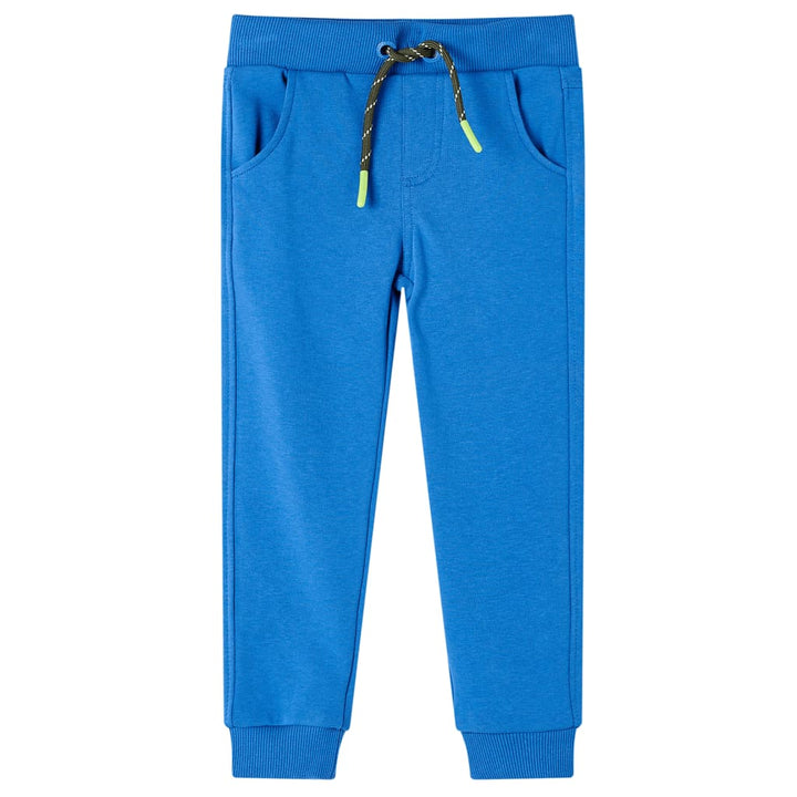 Kinderjoggingbroek 104 blauw