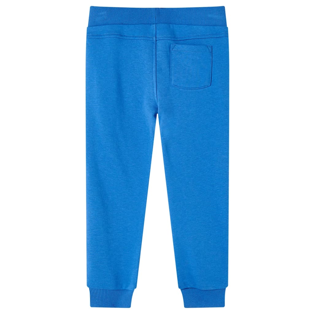 Kinderjoggingbroek 128 blauw