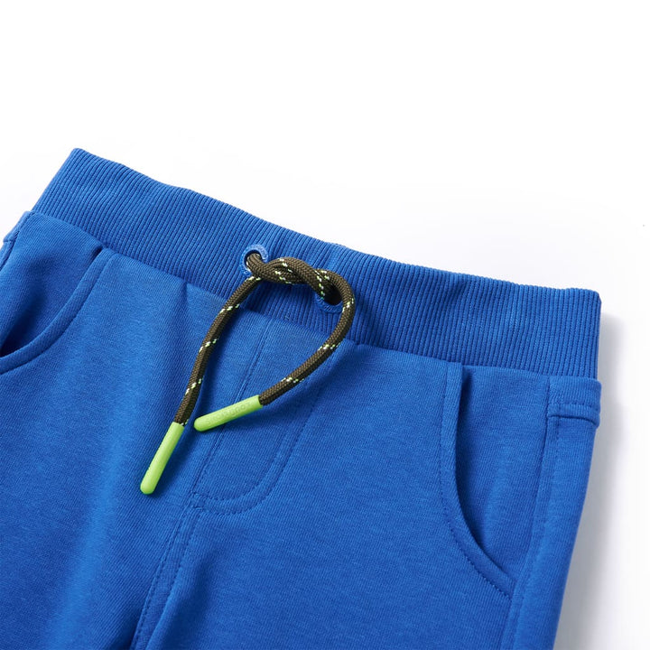 Kinderjoggingbroek 140 blauw