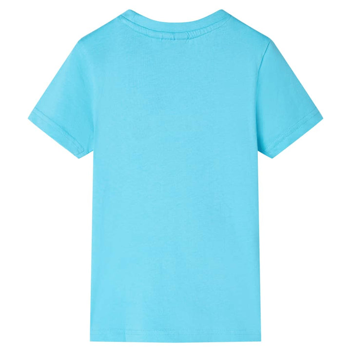 Kindershirt 104 zeeblauw